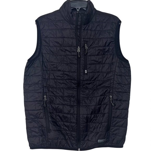 Free Country Mens Lightweight Black Puffer Vest Size Medium - Picture 8 of 8